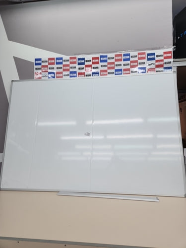 Pizarra 1500X10001 MM)Magnética Lacada Con Marco De Aluminio Resistente Fácil De Borrar En Seco, Blanco, (OFITURIA